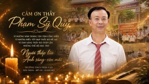 TRƯỜNG THCS TRẦN CAN MỘT CHẶNG ĐƯỜNG – MỘT DẤU ẤN – MỘT HÀNH TRÌNH MỚI